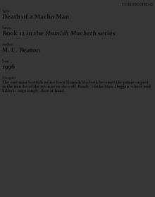 Hamish Macbeth 12 (1996) - Death of a Macho Man