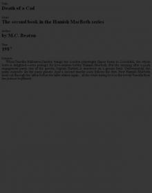 Hamish Macbeth 02 (1987) - Death of a Cad