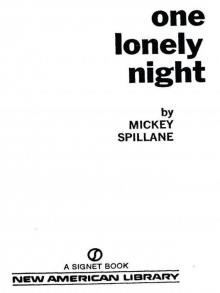 One Lonely Night