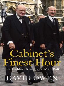 Cabinet's Finest Hour Cabinet's Finest Hour