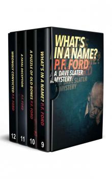 Dave Slater Mystery Novels Box Set Three Dave Slater Mystery Novels Box Set Three