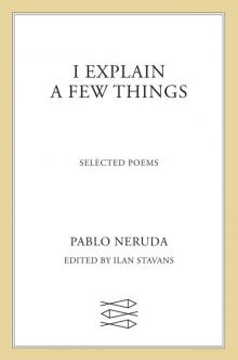 I Explain a Few Things I Explain a Few Things