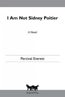 I Am Not Sidney Poitier