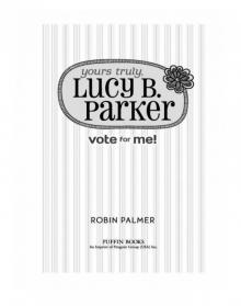 Vote for Me! Vote for Me!