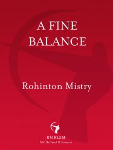 A Fine Balance A Fine Balance