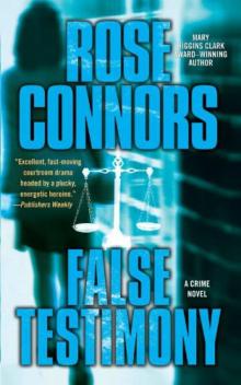 False Testimony: A Crime Novel False Testimony: A Crime Novel
