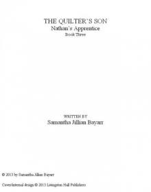 The Quilter's Son: Book Three: Nathan's Apprentice The Quilter's Son: Book Three: Nathan's Apprentice