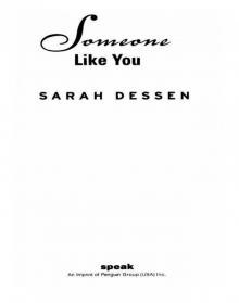 Someone Like You Someone Like You