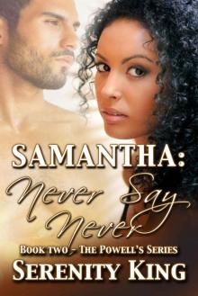 SAMANTHA: Never Say Never (The Powell's Book 2) SAMANTHA: Never Say Never (The Powell's Book 2)
