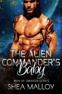 The Alien Commander's Baby: Sci-fi Alien Romance (Men of Omaron)