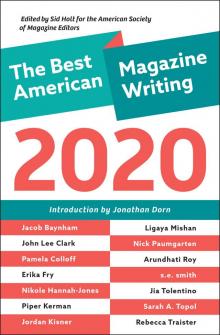 The Best American Magazine Writing 2020 The Best American Magazine Writing 2020