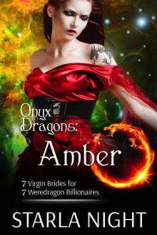 Onyx Dragons- Amber Onyx Dragons- Amber