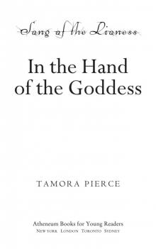In the Hand of the Goddess (The Song of the Lioness)