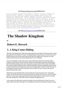 Robert E Howard - [Kull 1926]