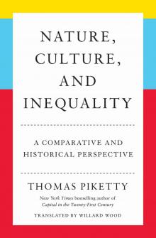 Nature, Culture, and Inequality Nature, Culture, and Inequality