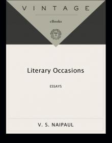Literary Occasions