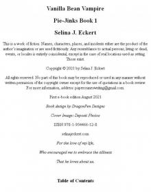 Vanilla Bean Vampire (Pie-Jinks, #1)