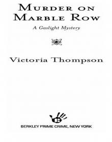 Murder on Marble Row