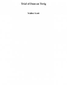 Trial of Duncan Terig