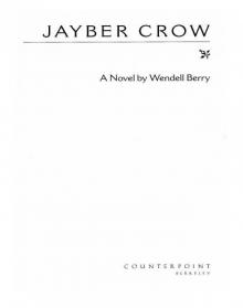 Jayber Crow Jayber Crow